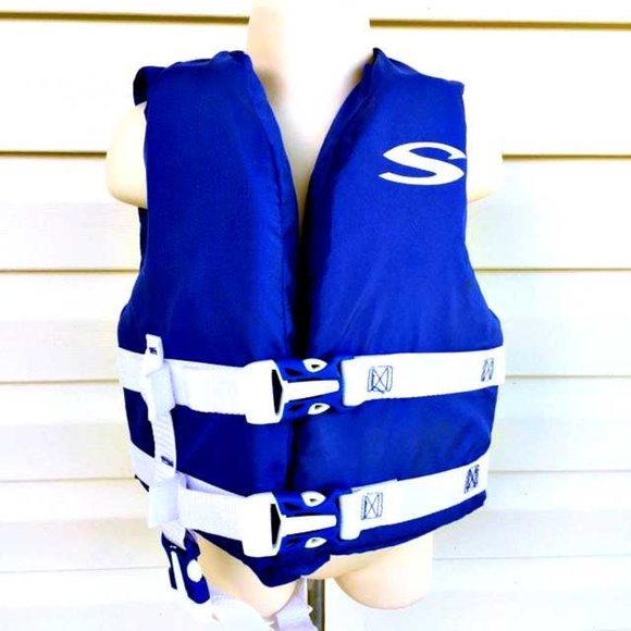 Stearns Other - Stearns Life Vest Jacket Blue White Child 30-50 LB
